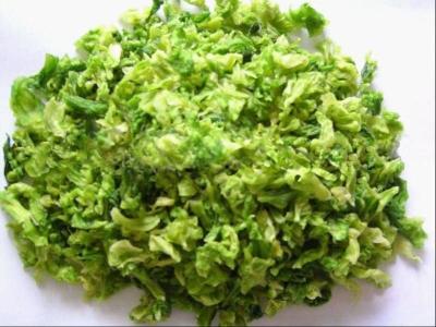China AD Dried Cabbage Flakes 15x15mm New Crop en venta