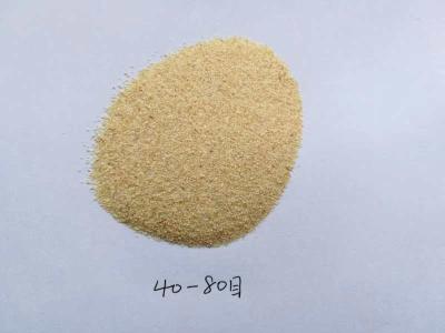 China Gránulos secados humedad máxima del ajo del 8% un polvo secado grado 40 - del ajo malla 80 en venta