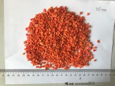 China ISO HACCP FDA HALAL Certified Low Sugar 20kg Package Pure Dried Carrot Granules for sale