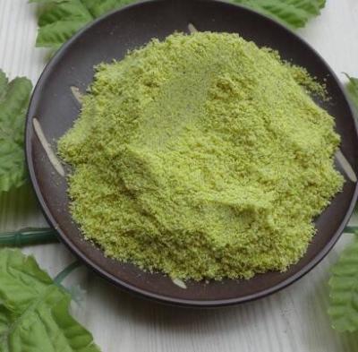 Κίνα Καθαρή σκόνη Wasabi τροφίμων σουσιών ένα πράσινο wasabi χρώματος βαθμού Β Γ προς πώληση