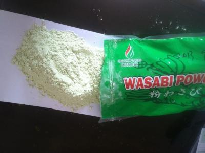 China Green Horseradish Sushi Foods Pure Wasabi Powder for sale
