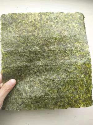 China Wrap Food 50 Sheets Pack Dry Roasted Seaweed Nori Dark Green for sale