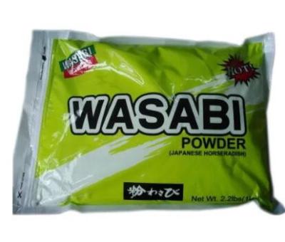 Chine La VIANDE HALAL de assaisonnement de poudre de sushi naturels de wasabi a certifié 120mesh vert clair à vendre