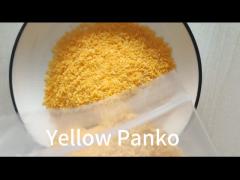 10% Moisture 1kg Yellow Wheat Panko Bread Crumbs HACCP