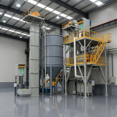 Large Scale Tile Setting Low Investment Small Scale Dry Mixed Mortar Production Line Hot Sale ...