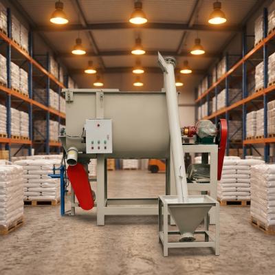 LEIXIN New Construction Simple Dry Mortar Production Line Tile Adhesive ...