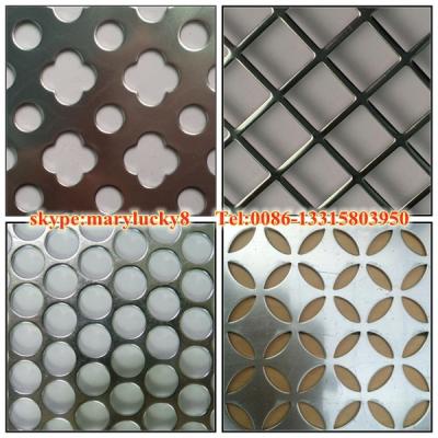 China Stainless steel perforated metal /SS316 Perforated metal/4x8 stainless steel perforated sh for sale