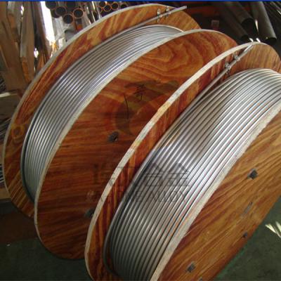China Stainless steel coiled tubing extra long with max length up to 1000 meters PED/DNV/BV cert for sale