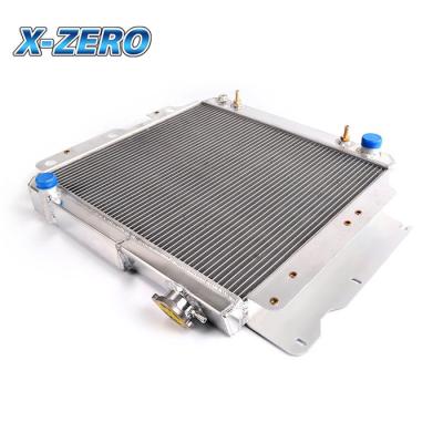 China 87-06 radiadores de aluminio YJ/TJ 2.4L-4.2L 2.5L 4.0L de la eficacia alta de WRANGLER del JEEP en venta
