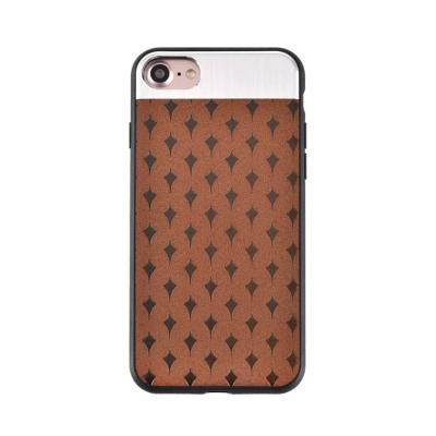 China PC+TPU+Metal Simple Business Back Cover Cell Phone Case For iPhone 7 6s Plus for sale