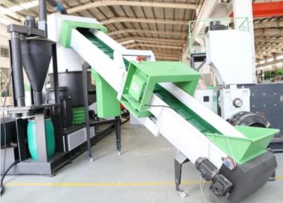 China Bimetal Plastic Recycling Granulator Machine pe film Pelletizing 2100kg/h for sale