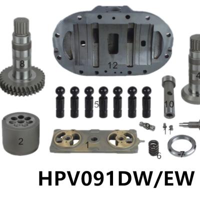 China EX220-2 Excavator Hydraulic Pump Parts HPV091DW HPV091EW , Hitachi Ex 200 Parts for sale