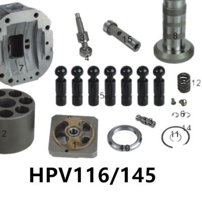China Partes de bombas hidráulicas de excavadoras Hitachi para HPV116 HPV145 à venda