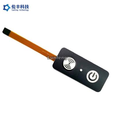 China Interruptor de membrana personalizado eletrônica do luminoso com etiquetas da etiqueta à venda