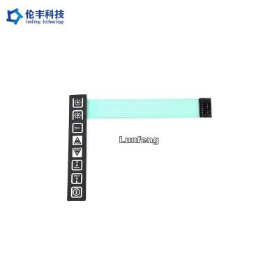 China Matte Membrane Matrix Keypad, wasserdichte Tastatur der Membran-3M9448 zu verkaufen