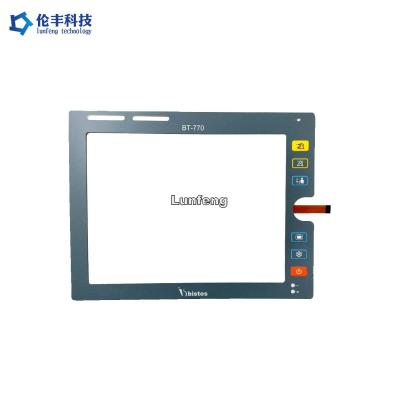 China Big Window FPC Cable Membrane Switch Overlay Custom LED LGF for sale