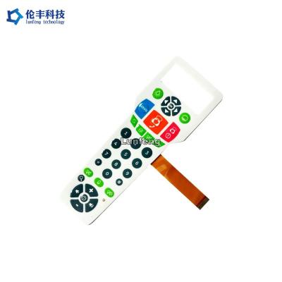 China Embossing Metal Dome Membrane Switch , FPC Circuit Metal Dome Membrane Keypad for sale