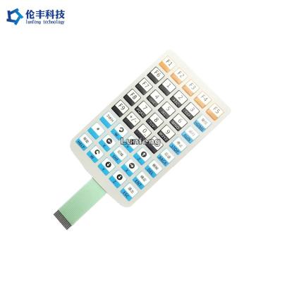 China Tactile PET Membrane Switch , Metal Dome Tactile Switch OEM for sale