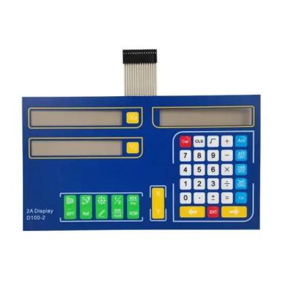 China Multi Layer Membrane Switch Pad Customized Color Single/Double for sale