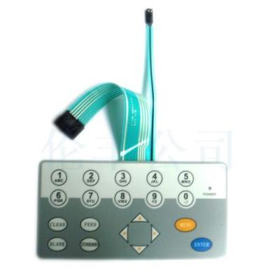 China Controlador liso personalizado Switch For Industrial da membrana da cor à venda