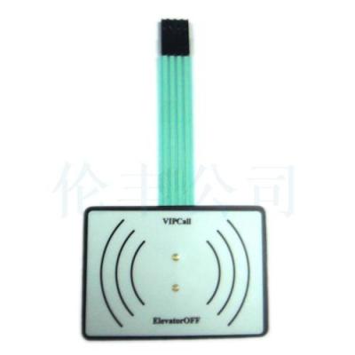 China Customized Flat Membrane Interface With Silkscreen Printing From -30℃ To +80℃ for sale