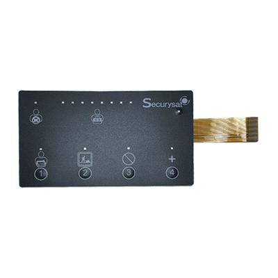 China 맞춤형 디자인 OEM 망막 스위치 그래픽 패널 덮개 엠보스 키 옵션과 우수한 UV 저항 for sale