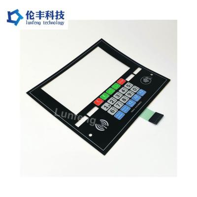 China Tecnologia de Serigrafia Interruptor de Membrana PET Personalizado e Fosco para Operação Precisa à venda