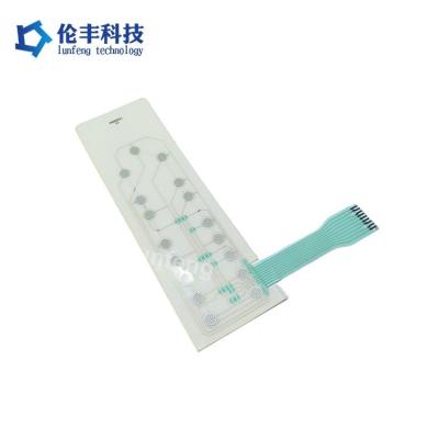 中国 耐久性のある単層/二層/多層回路を持つIP67防水金属ドーム膜スイッチ 販売のため