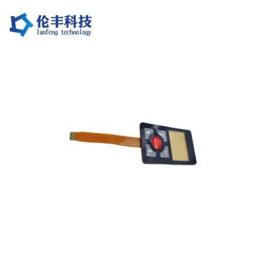 China Teclado de membrana à prova d'água personalizável em design com cor Pantone e serigrafia à venda