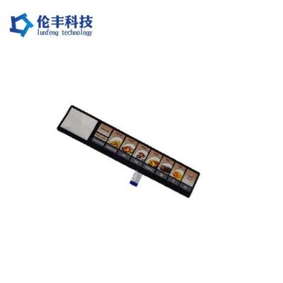 China Interruptor de membrana PET personalizado feito de PVC para aplicações personalizadas à venda