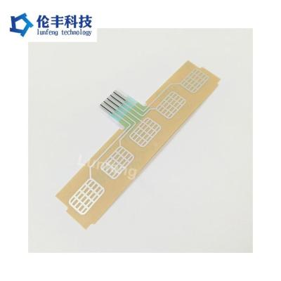 China Interruptor de membrana plana personalizado com adesivo 3M9080 e serigrafia à venda