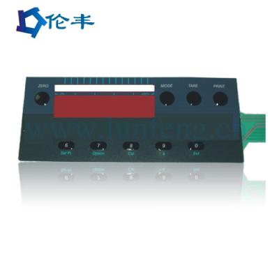 China LED Metal Dome Membrane Switch for sale