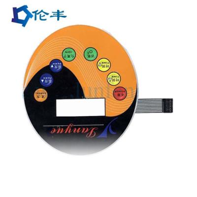 China tipo coberto Digitas membrana do interruptor de impressão do Silkscreen da almofada da chave da membrana 3M9448 à venda