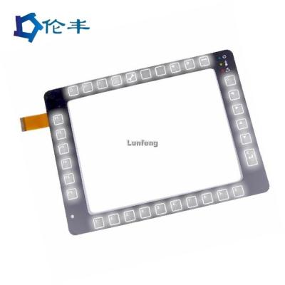 中国 FPC Circuit Capacitive Membrane Keypad Switch Overlay 3M467 Adhesive 販売のため