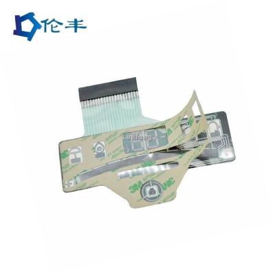 China El telclado numérico flexible capacitivo de la membrana cubrió el teclado de la bóveda del metal 3M9080 en venta