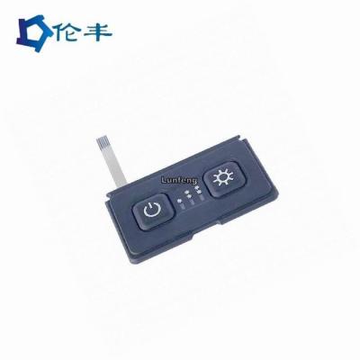 中国 PET Circuit Silicone Rubber Keypad Membrane Switch 3M Adhesive Matte Surface 販売のため