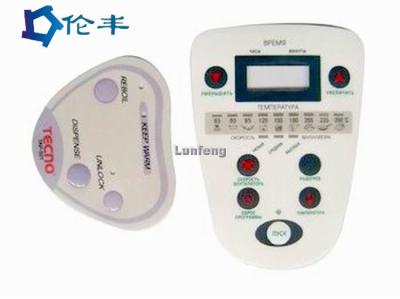 China Polydome Button Graphic Panel Overlay LED LCD 3M468 Membrane Push Button Switch for sale