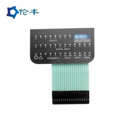 Cina tastiera Matte Medical Equipment non tattile della membrana di 3M467 LED in vendita