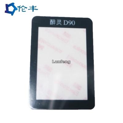 China Custom PET PC PVC Alcohol Tester Membrane Graphic Overlay for sale
