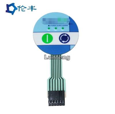 China Membrane Switch Keypad With Tactile Dome for sale