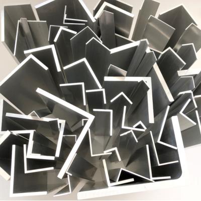 China T6 V T Slotted Aluminum Angle Bar Window And Door Extrusion 5/8  7/8
