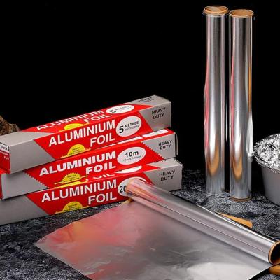 China Non Toxic Aluminum Foil Roll Material Shape For Food Outside Packing for sale