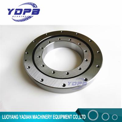 China VU140179  turntable bearing 124.5x234x35mm Slewing Ring Bearing Four point contact ball bearing Internal gear teeth for sale