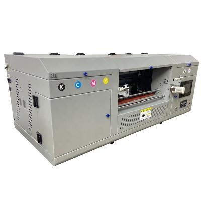 China CMYKW V Ink Color A3 3060 DTF UV Printer for Roll to Roll and Flatbed Stickers Printing for sale