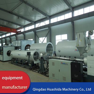 China Gas / Oil / Water Pipeline Pre Insulated Pipe Production Line 35m for sale
