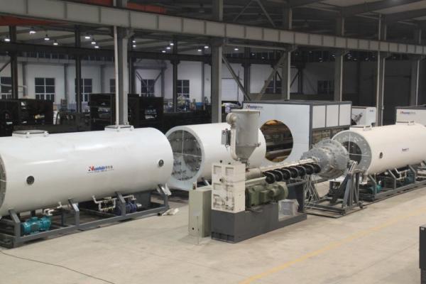 Quality Pipe Dia 960-1680mm Pre Insulated Pipe Production Line 800-1200Kg/H for sale