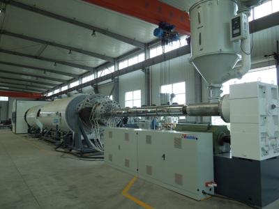China Máquina de tubos de proteção externa de polietileno PE de isolamento 110-550 mm à venda
