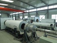 Quality 440kw HDPE Jacket Extrusion Line For PU Foaming Pre Insulated Pipe for sale