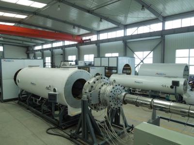 China 440kw HDPE Jacket Extrusion Line For PU Foaming Pre Insulated Pipe for sale