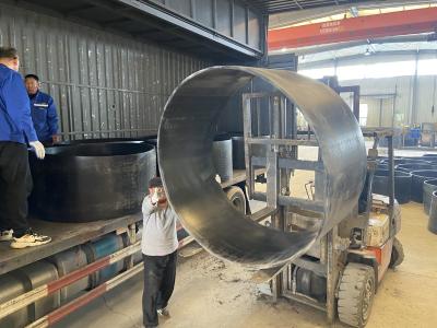 China 3 camadas de revestimento de tubos de PE juntas de calor encolhidas Manga de alta resistência 365% alongamento na quebra à venda